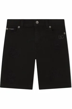 Dolce & Gabbana Distressed-finish denim shorts