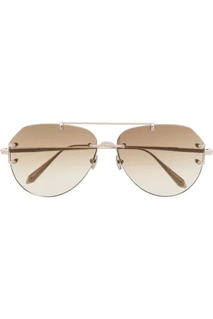 Linda Farrow Duit pilot-frame sunglasses