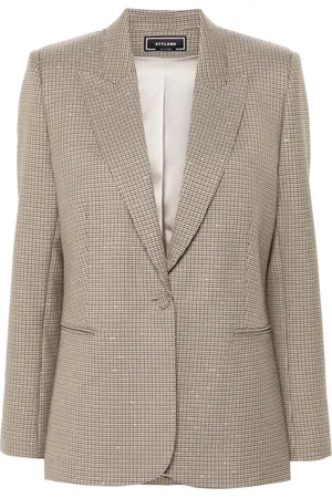 Styland Houndstooth blazer