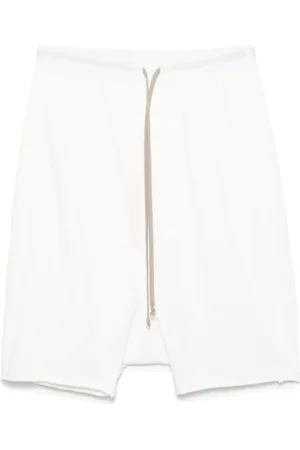 Rick Owens Pods drawstring cotton shorts