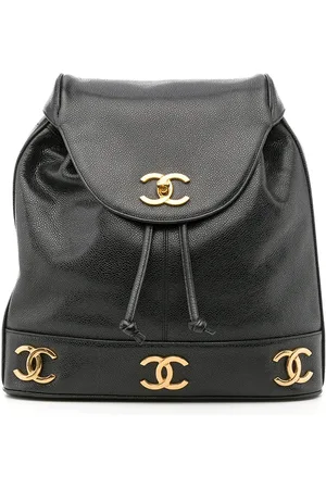 CHANEL 1992 Triple CC flap backpack