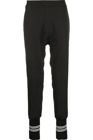 Neil Barrett Double stripe ribbed track trousers