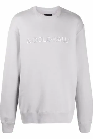 A-cold-wall* Logo-embroidered cotton sweatshirt