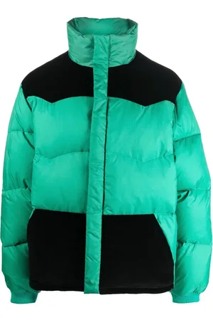 Marni Colour-block feather-down jacket