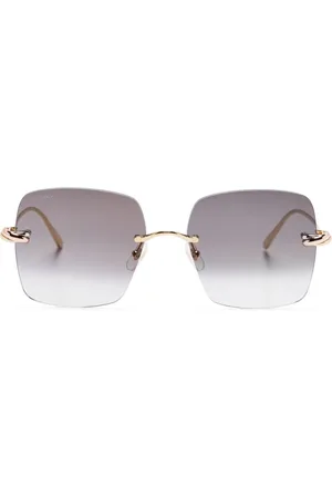 Cartier Oversize-frame sunglasses