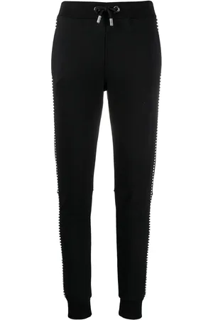 Philipp Plein Crystal embellished track trousers