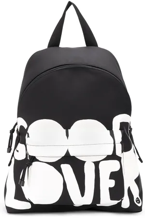 VALENTINO GARAVANI Lovers Language printed backpack