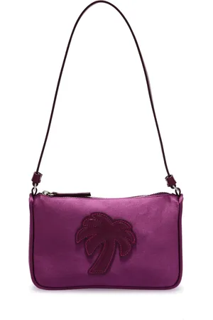 Palm Angels Palm-motif satin shoulder bag