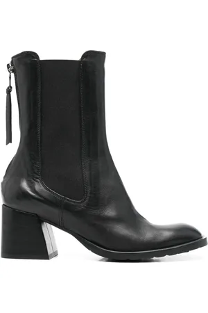 MARA BINI 60mm leather ankle boots