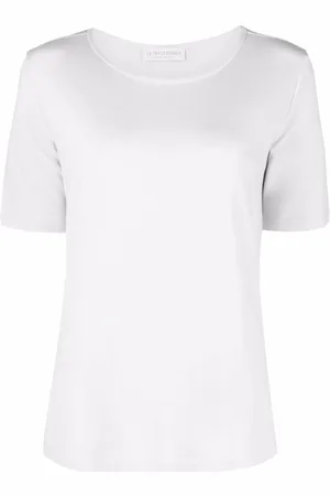 LE TRICOT PERUGIA Scoop neck T-shirt