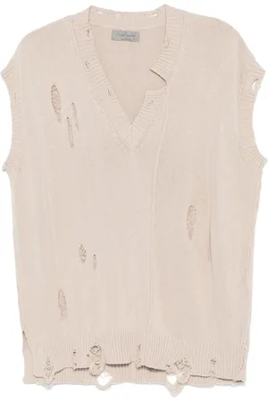 YOHJI YAMAMOTO Distressed vest