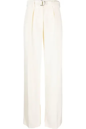 Jil Sander Belted wide-leg trousers