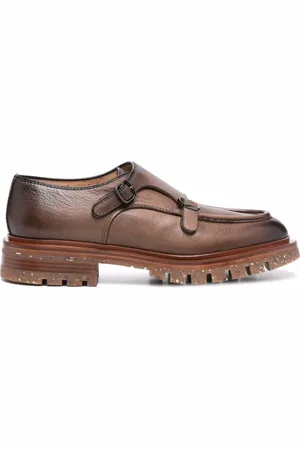 santoni Side buckle-detail shoes