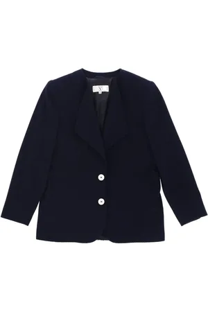 VALENTINO GARAVANI 1980s wool single-breasted jacket