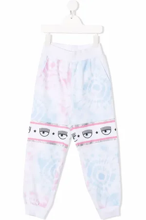Chiara Ferragni Tie-dye print track pants