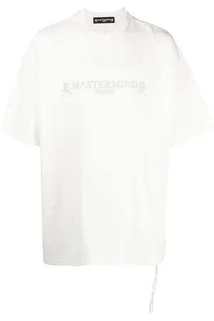 MASTERMIND Logo-embroidered cotton T-shirt