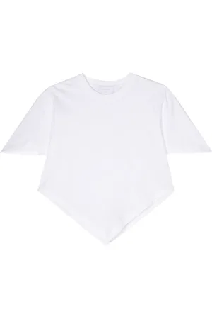 Paco rabanne V-shaped cotton T-shirt