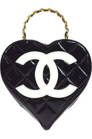 CHANEL 1995 CC Heart vanity top-handle bag