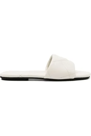 Emporio Armani Eagle-motif quilted sandals