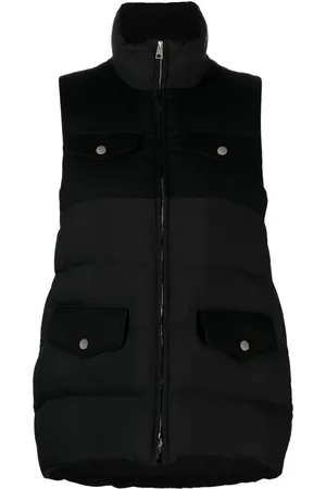 Kiton Zip-up quilted down gilet