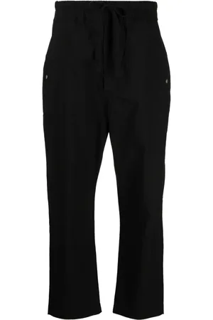 THOM KROM Drawstring cropped trousers