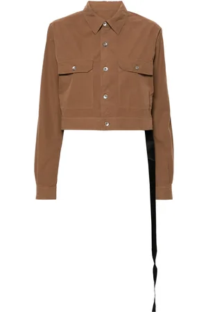 Rick Owens Cut-out cropped jacket