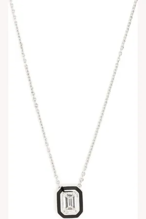SELIM MOUZANNAR 18kt white gold Mina diamond necklace