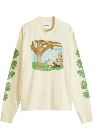 Story Graphic print long-sleeve top