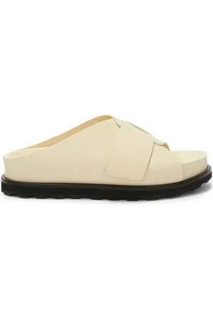 Jil Sander Platform leather slides