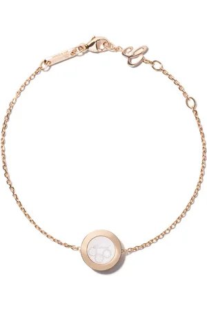 Chopard 18kt rose gold Happy Diamonds Icons bracelet