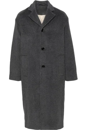 Séfr Notched-lapels single-breasted coat