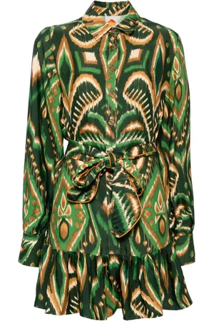 Farm Rio All-over floral print dress