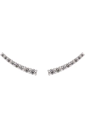 ALINKA 18kt gold small Dasha slider diamond earrings