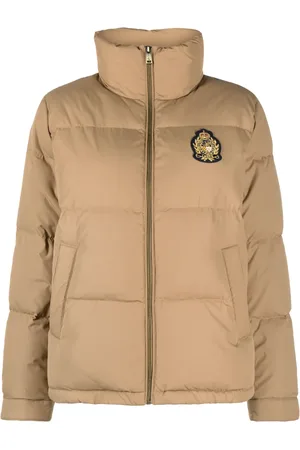 Ralph Lauren Logo-patch down puffer jacket