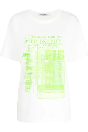 Serafini Graphic logo-print cotton T-shirt