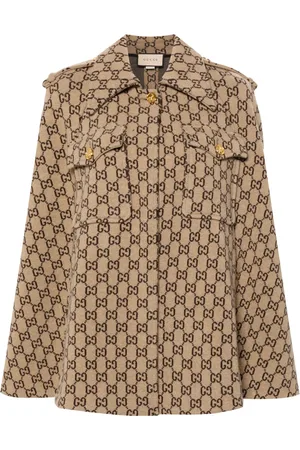 Gucci GG wool cape