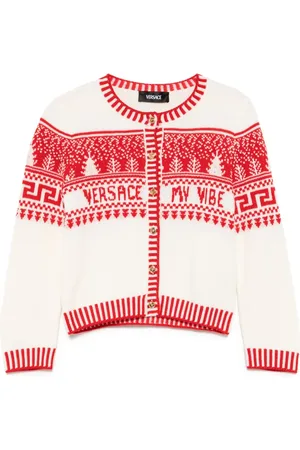 VERSACE Virgin wool cardigan