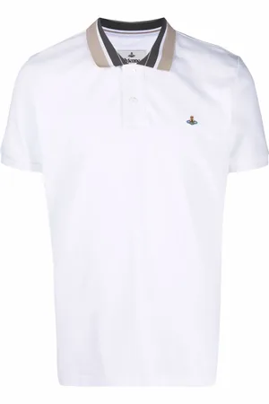 Vivienne Westwood Embroidered-orb polo shirt