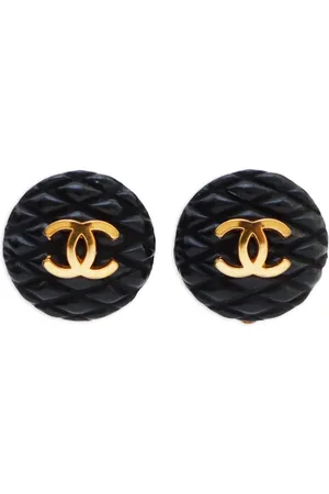 CHANEL 1993 CC clip-on earrings