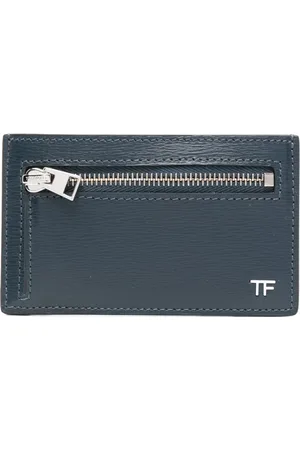 Tom Ford Logo-plaque leather wallet