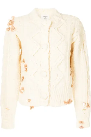 Onefifteen X Beyond The Radar appliqué detail cardigan