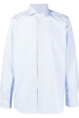 Xacus Striped long-sleeve shirt
