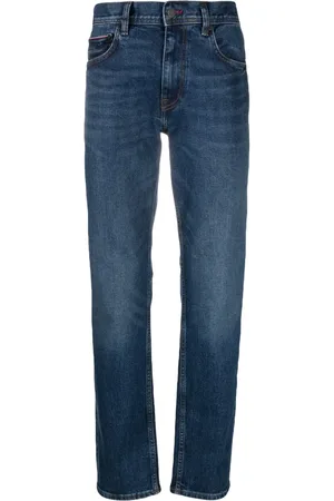 Tommy Hilfiger Mid-rise straight-leg jeans