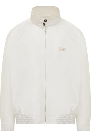 Marni Logo-patch zip-up jacket