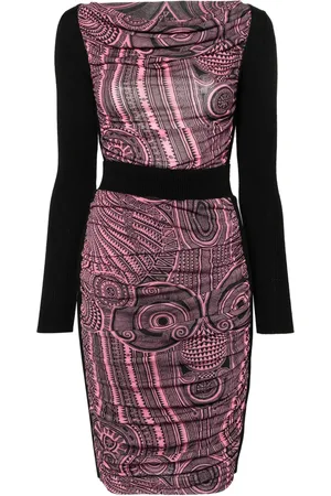 Jean Paul Gaultier 2010s graphic-print two-piece dress