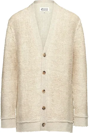 Maison Margiela Raw-edge V-neck cardigan