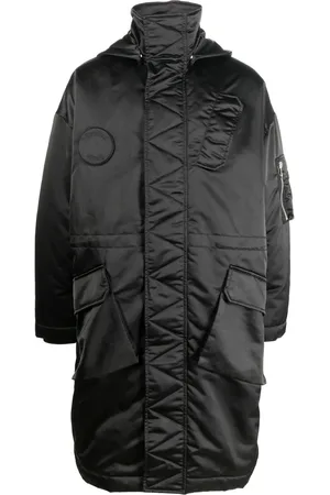 Etudes Concealed hooded coat