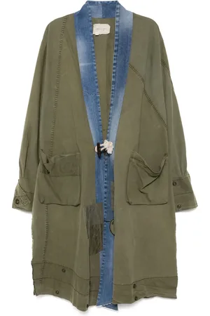 GREG LAUREN Panelled coat