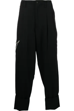 YOHJI YAMAMOTO Zip-detail tailored trousers