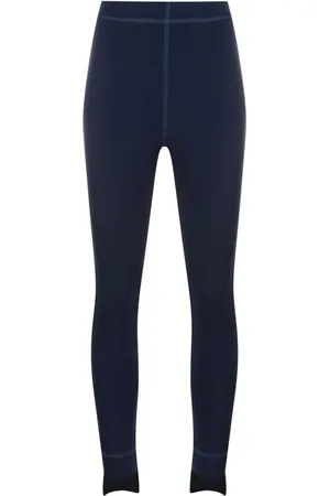 Gloria Coelho High-waisted asymmetric leggings